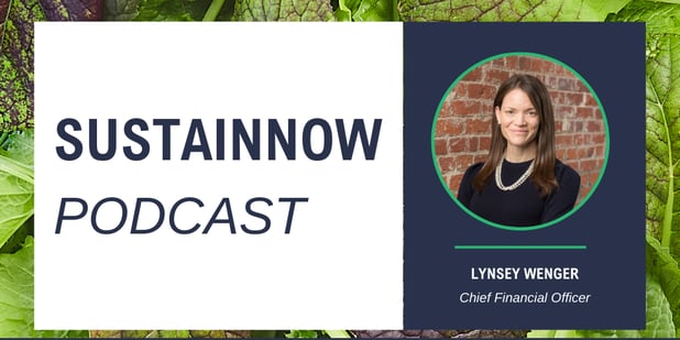 Lynsey Wenger on the SustainNOW Podcast